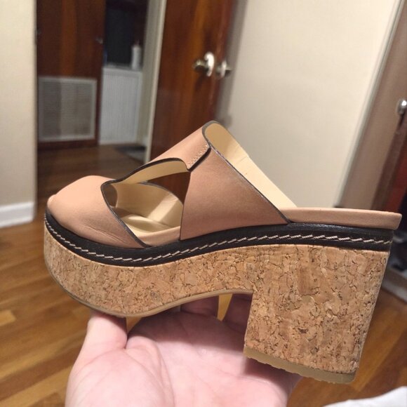Jimmy Choo Nixie Cork slide on wedge sandals - Picture 2 of 10